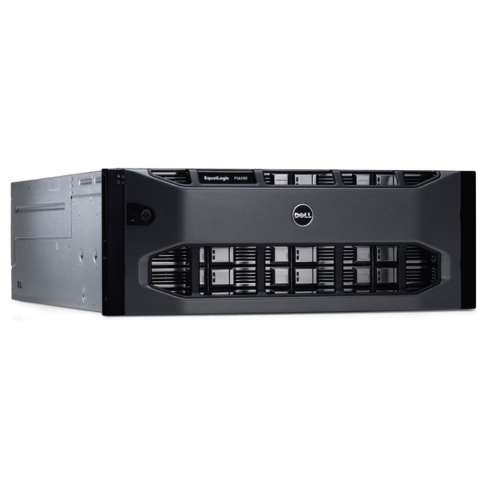 Dell EqualLogic PS6110 24LFF 4U SAN Storage Array (x2 MYNPK PSU 1080W &amp; x2 M1G5N Type 14 Controller)