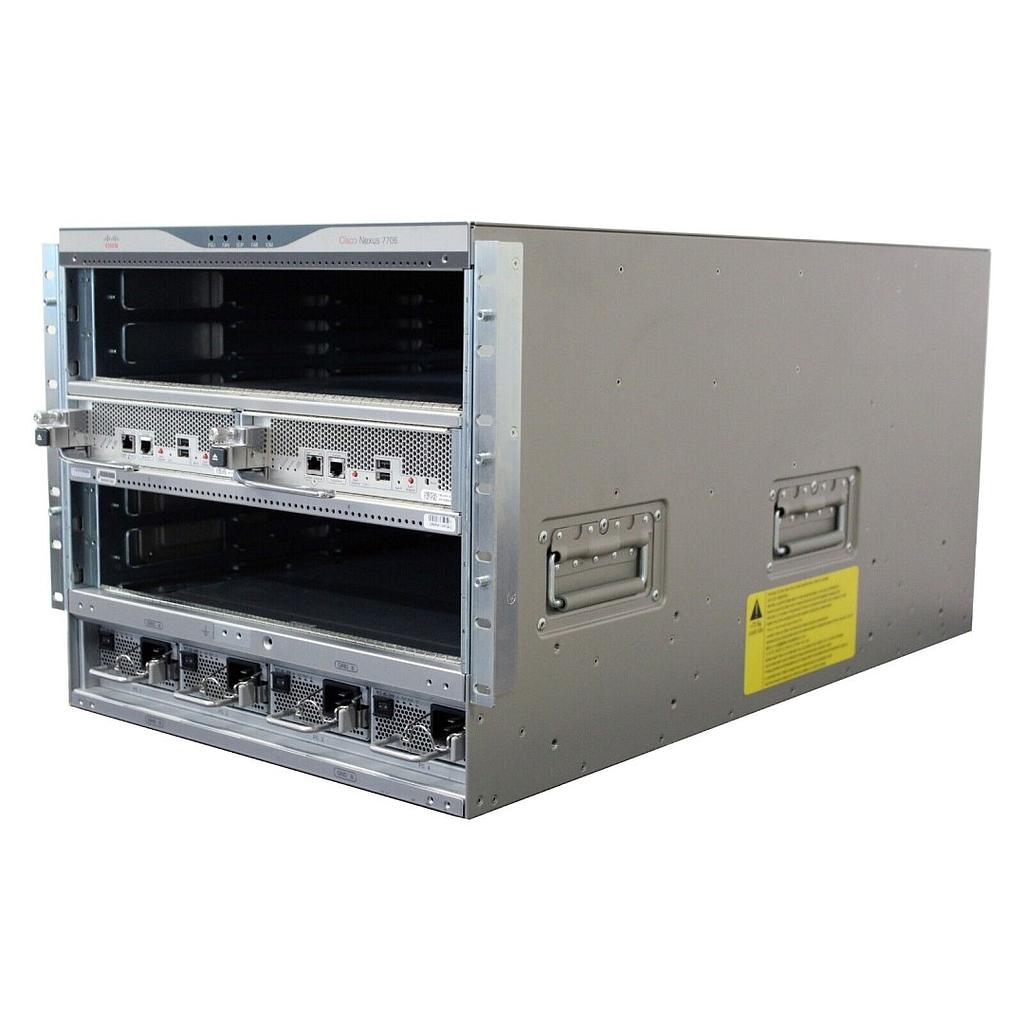 Cisco Nexus 7700 Switches 6-Slot Chassis, including fan trays, no power supply
