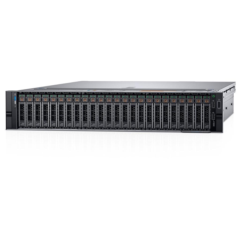 Dell PowerEdge R740xd, 24 SFF Drive Bays, CTO 2U; Software RAID (SWRAID) S140; iDRAC-9 (Enterprise) - 2nd Gen Processors