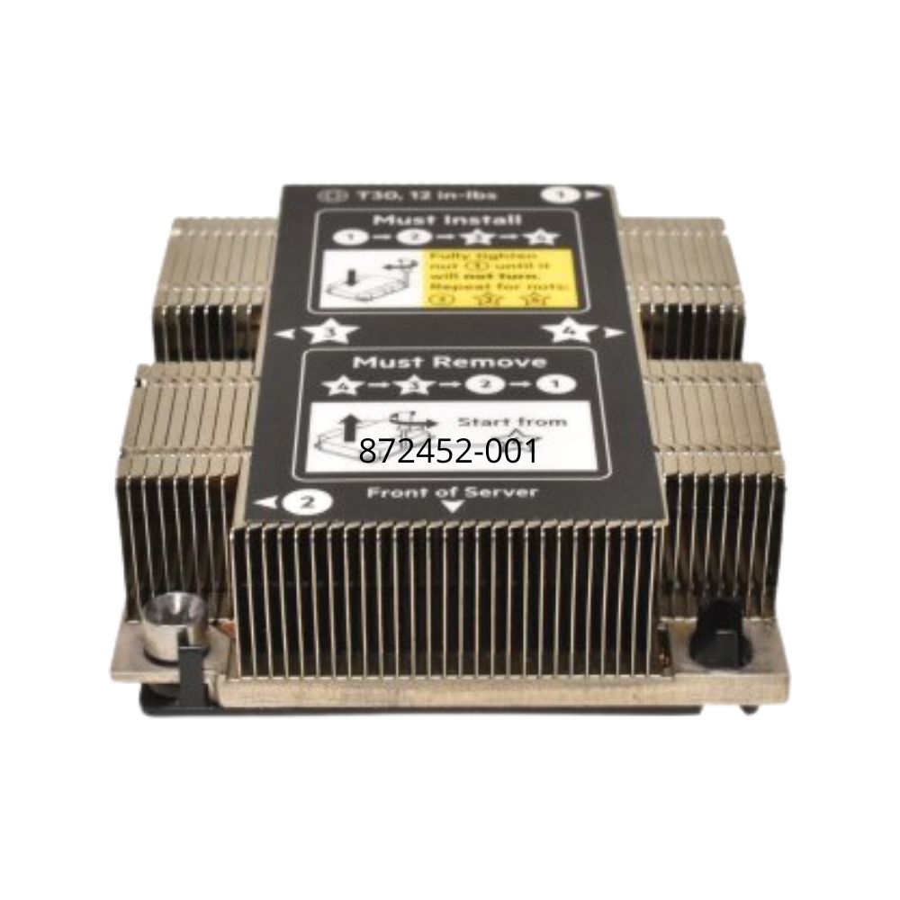 872452-001 | HPE Heatsink 1U estándar para DL360/DL380 Gen10