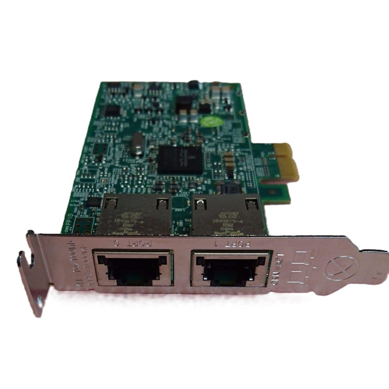Dell Broadcom 5720 NIC Gigabit Ethernet Dual Port 1GbE PCI-e Network Interface Card Adapter - Low Profile 