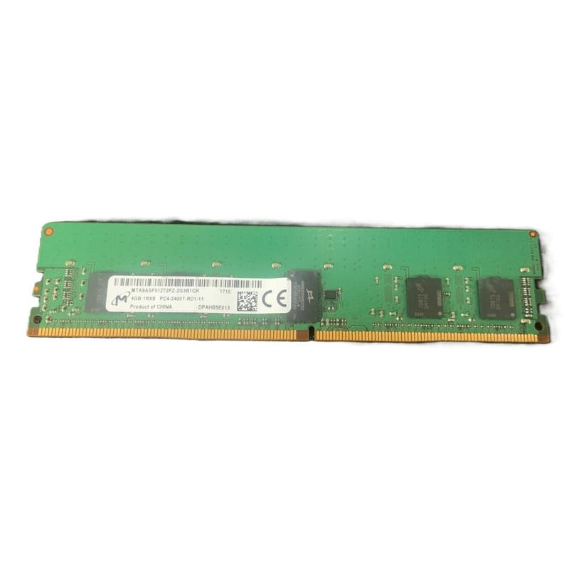 Micron 4GB 1Rx8 PC4-19200T (DDR4-2400) Registered CAS-17 Memory Kit
