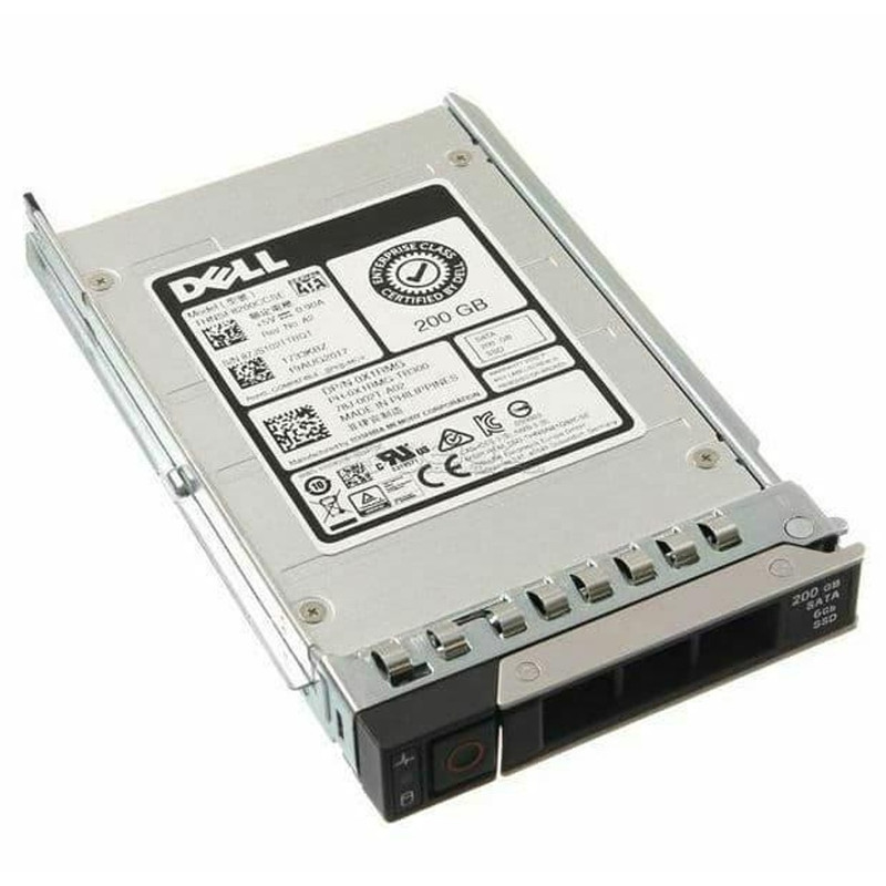 Dell 200GB 2.5-inch SSD SATA 6Gb/s MLC Mixed Use Enterprise class w/ caddy