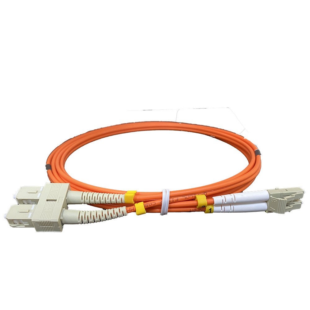 Latiguillo F.O. duplex, OM2 MM 50/125 μm SC-UPC / LC-UPC