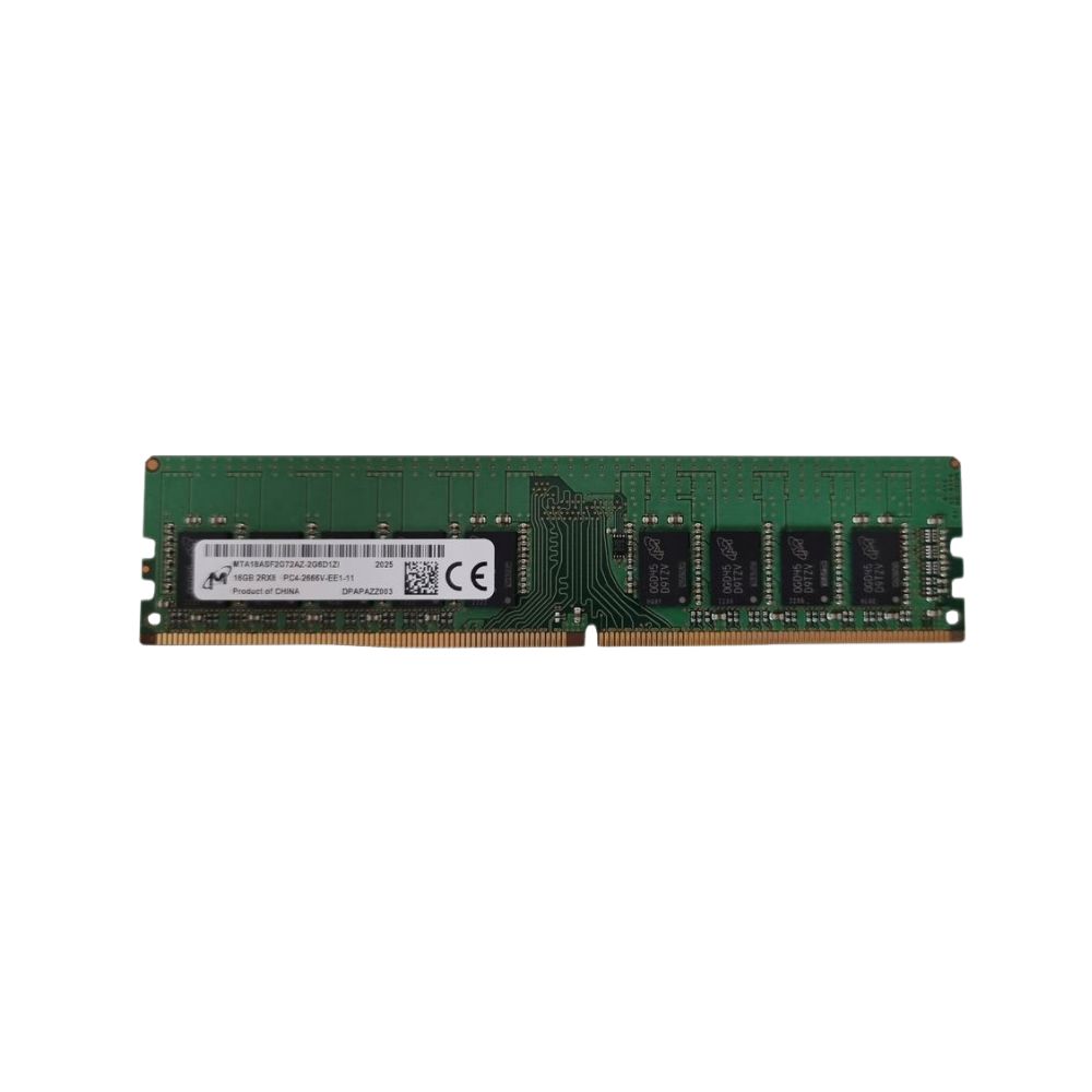 Micron 16GB 2Rx8 PC4-21300V-E (DDR4-2666) ECC UDIMM Memory Kit
