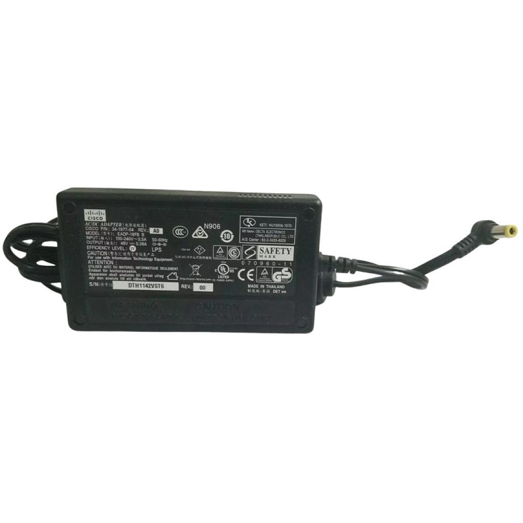 Cisco 48V Power Adapter for VoIP Phones or Access Points