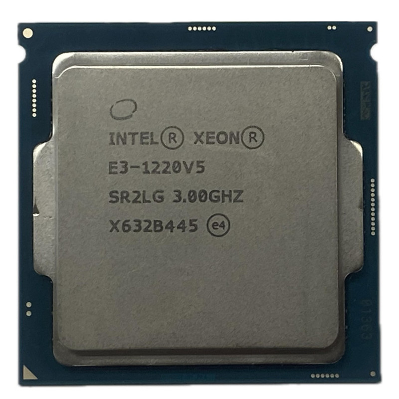Intel Xeon E3-1220 V5 4-Core 8MB Cache 3.0GHz 80W TDP