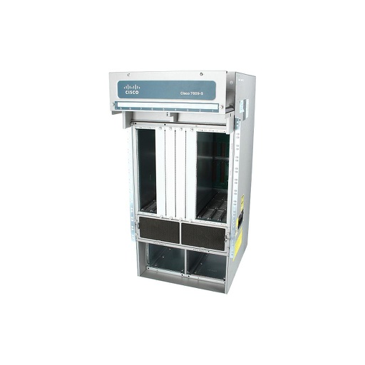 [CISCO7609-S] Cisco 7609-S enhanced service-provider chassis (includes redundant tiered-speed fan trays, cable management tray with standard and extended depth inserts, and mounting kit)