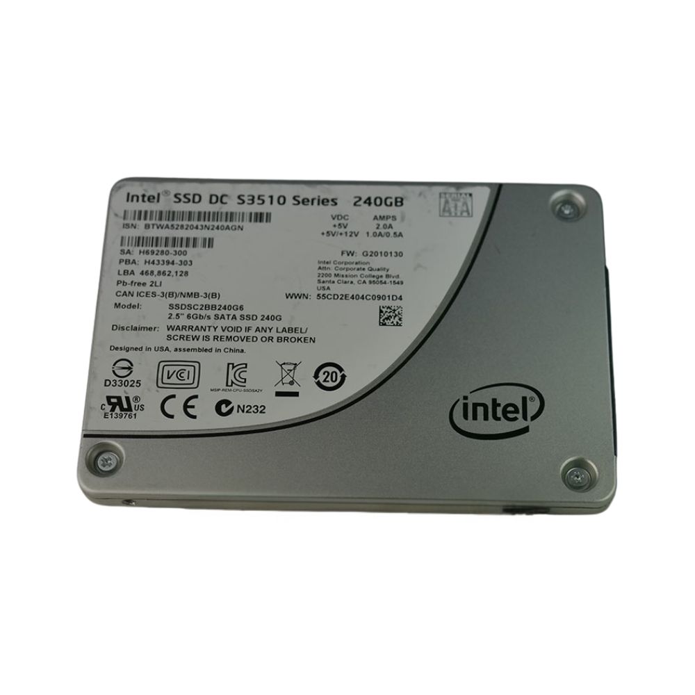 Intel 240GB 2.5-inch SATA 6Gb/s MLC Solid State Drives
