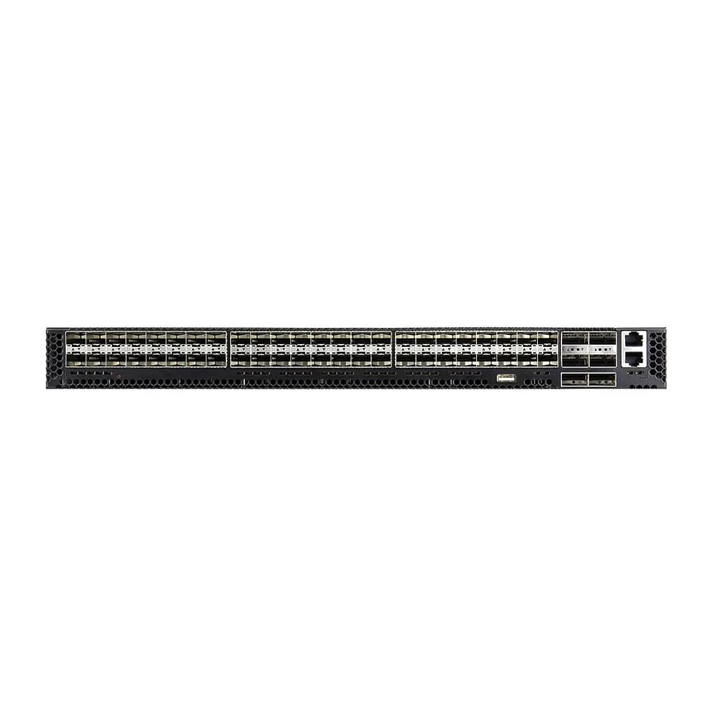 Edgecore AGR120, 48x 10GbE SFP+, 6x 100GbE QSFP28 ports, 2x AC PSUs, Front to Back Airflow, ONIE Software Installer, Aggregation Router
