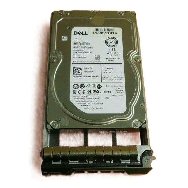 Dell 1TB 7.2K 3.5-inch SAS 12Gb/s Hard Drive w/ caddy