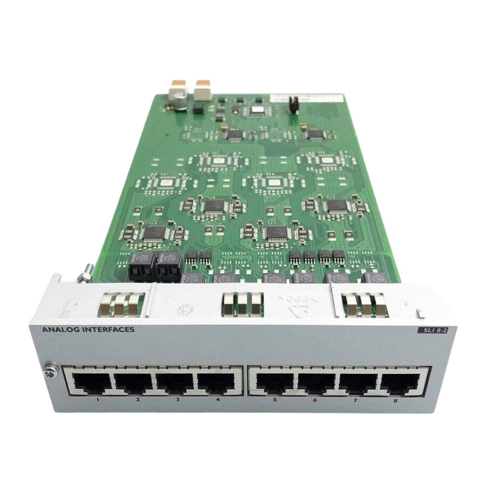 Alcatel Analog Interfaces Board SLI8-2 : 8 analog interfaces for OmniPCX