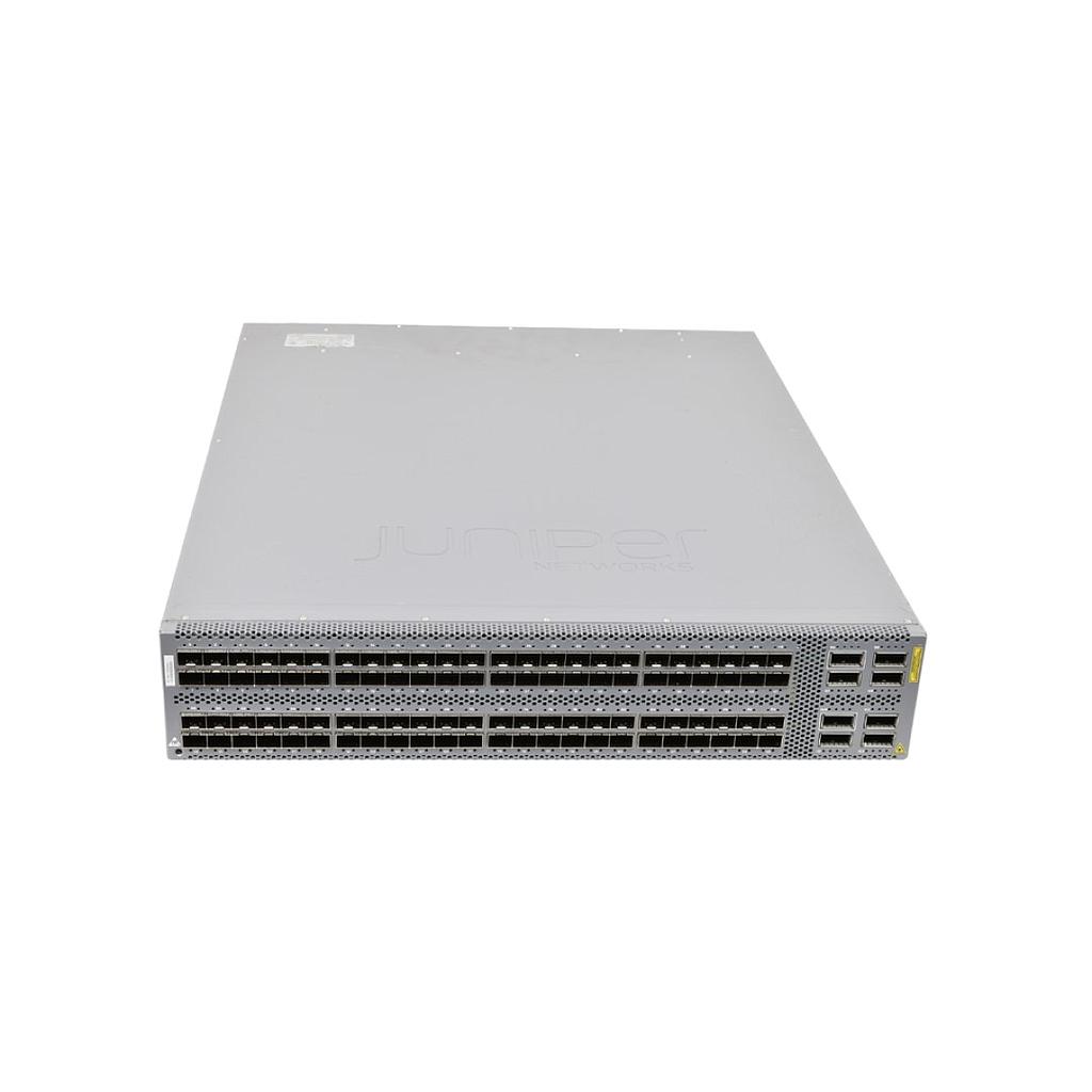 QFX5100-96S-AFI | Juniper QFX5100 96 SFP+/SFP + 8 QSFP, fuentes y ventiladores redundantes