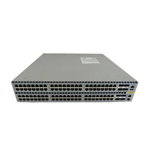 [DCS-7050TX-128-F] Arista 7050TX, 96x (1/10GBASE-T) RJ-45 & 8x QSFP+ switch, front-to-rear airflow, 2x AC power supplies