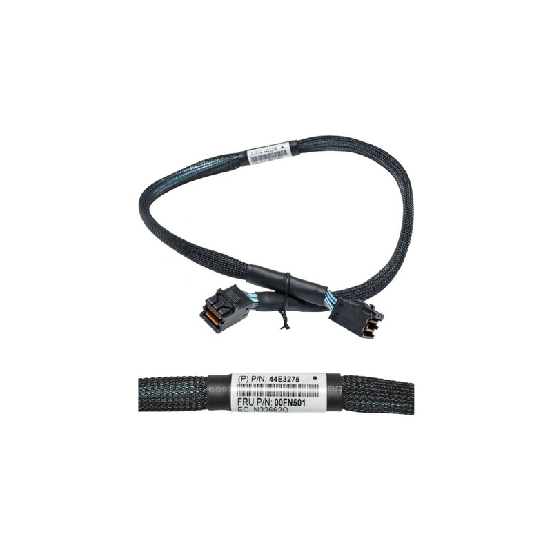 IBM Internal Cable Mini-SAS HD (SFF-8643) to Mini-SAS HD (SFF-8643) 19.5 inch - 500mm for X6 systems