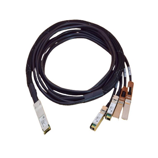 [QSFP-4SFP25G-CU2M] Cisco 100G QSFP to 4xSFP25G Passive Copper Splitter Cable, 2-meter