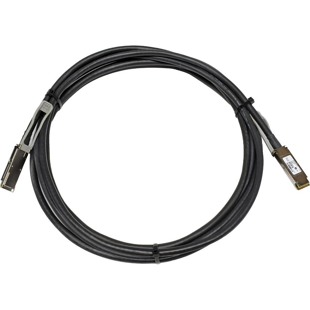 Cisco 40GBASE-CR4 QSFP direct-attach copper cable, 5-meter, passive