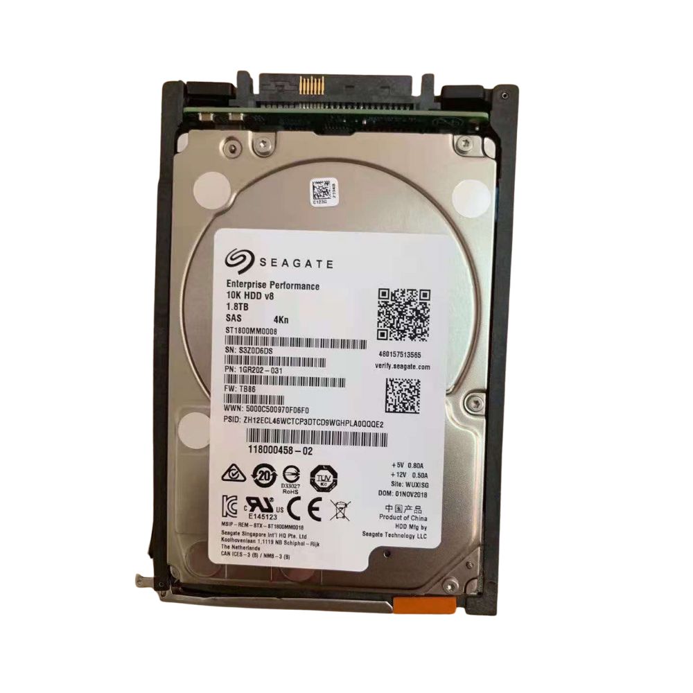 005051636 | Dell EMC Disco 1.8TB 10K SAS 2.5" 12Gbps Unity