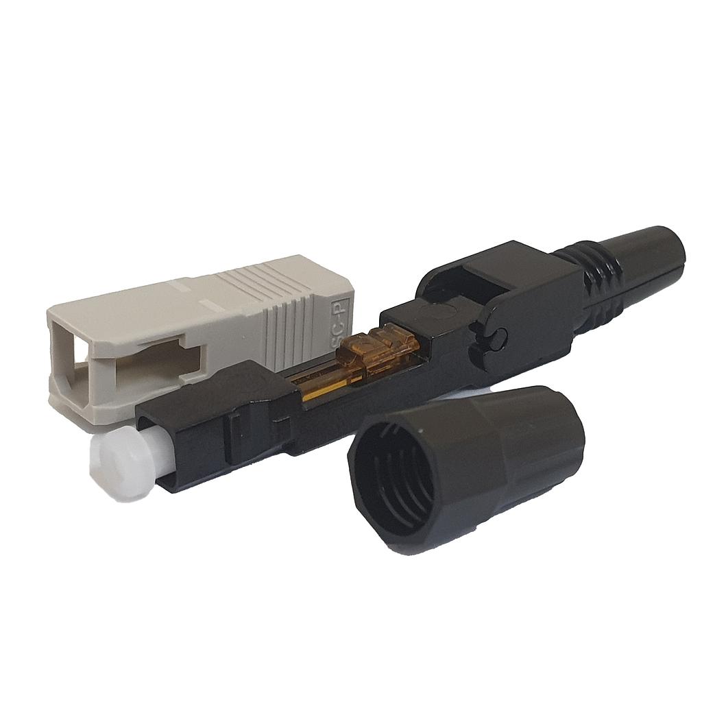 Conector mecánico SC Fast montaje rápido para fibra OM3 MM 50/125 μm