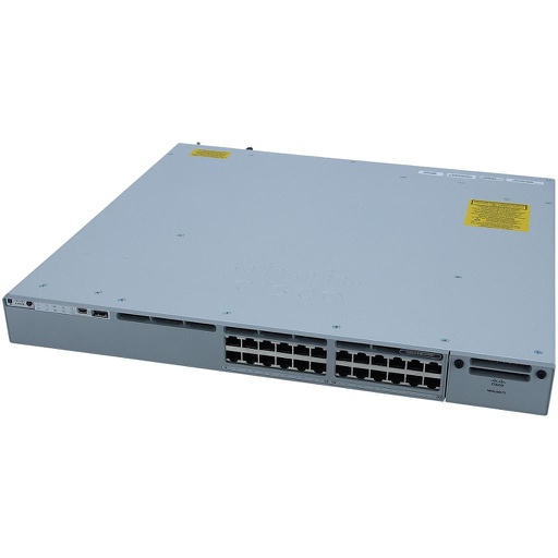 [C9300-24P-A] Cisco Catalyst 9300 24-port 1G copper with modular uplinks, PoE+, Network Advantage