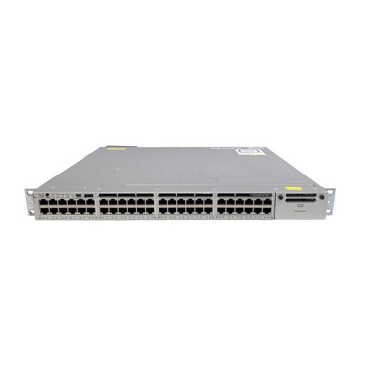 [WS-C3850-48U-S] Cisco Catalyst 3850 Stackable 48 10/100/1000 Ethernet UPOE ports, with one 1100WAC power supply  1 RU, IP Base feature set