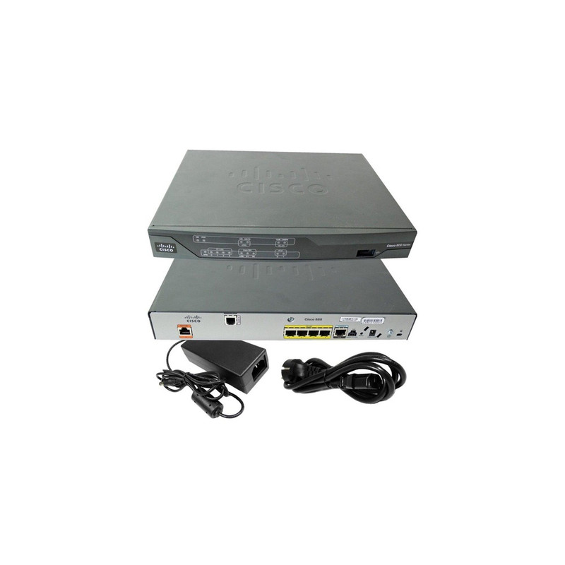 Cisco 888 ISR G.SHDSL Security Router with Adv IP Services