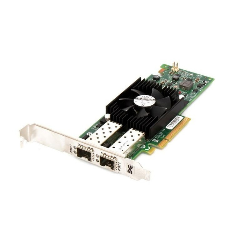 Dell Emulex OCE14102-UX-D CNA Dual Port 10GB SFP+ PCI-e Converged Network Adapter for PowerEdge - High Profile Bracket