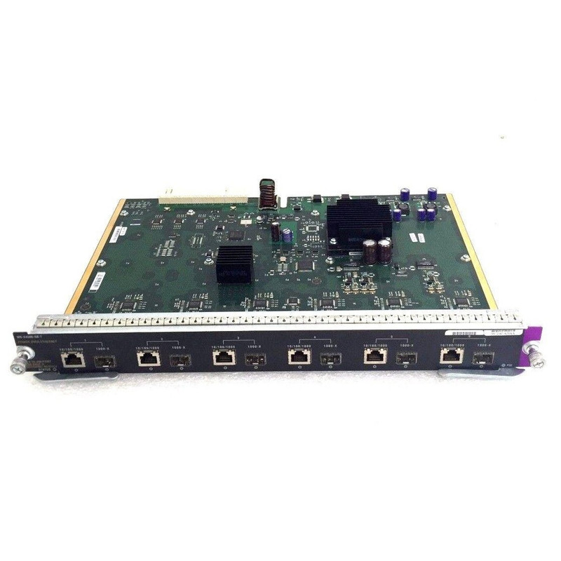 Cisco Catalyst 4500 6-Port 10/100/1000 RJ-45 PoE IEEE 802.3af and 1000BASE-X (SFP) Line Card