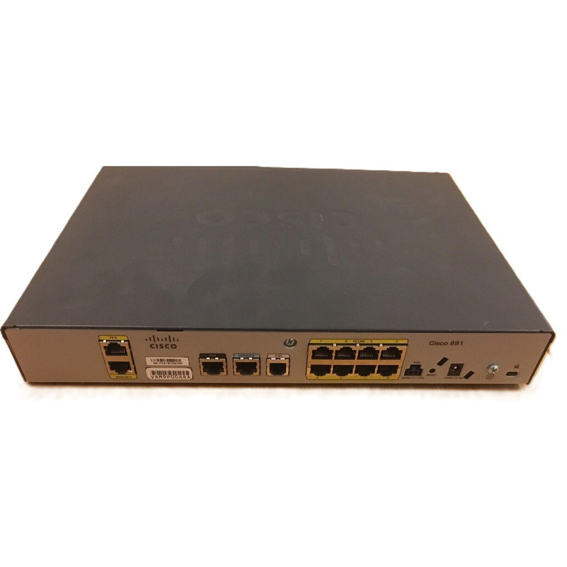 Cisco 891 ISR Gigabit Ethernet security router