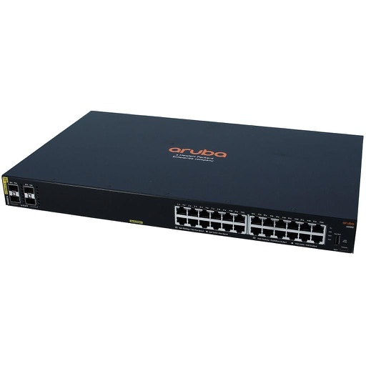[R8N87A] Aruba Networking 6000 24G Class4 PoE+ 4SFP 370W Switch