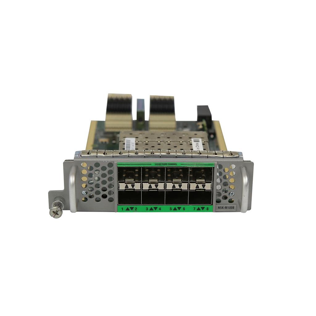 Cisco Nexus 5000 1000 Series Module 8xFC 4/2/1 (Requires SFP)