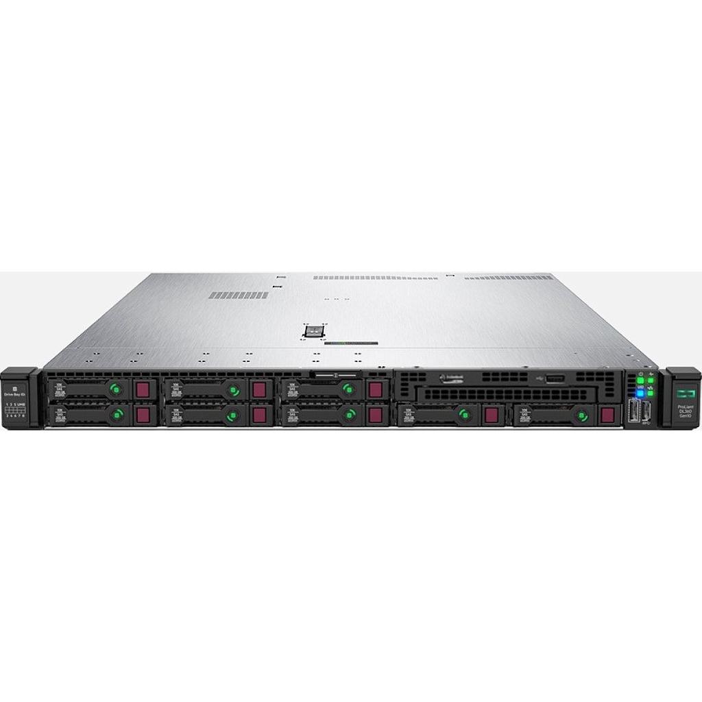 Pre-Configured HPE ProLiant DL360 G10 8SFF 1U; iLO Advanced, 2 x Intel Xeon Silver 4110 8-Cores, 64GB RAM, 2 x 240GB SSD's, 331FLR 4-port 1Gb, 2 x 500W PSU, Rail Kit