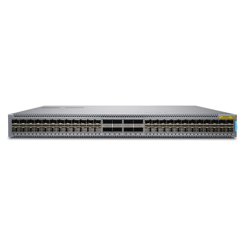 Juniper 48 x 25GbE + 8 x 100GbE MACsec AES256 switch, AC, front-to-back air flow