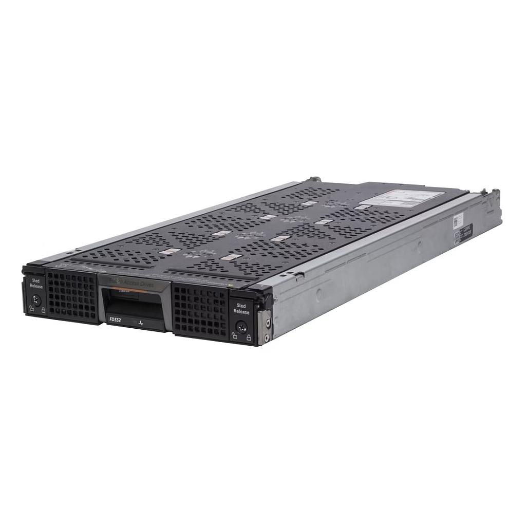 Dell PowerEdge FD332 Storage Block, up to 16 x SFF 2.5" storage devices, for PowerEdge FX2 chassis enclosure