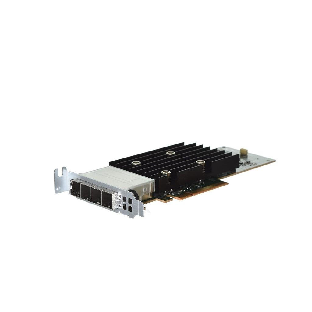Dell HBA355e HBA 4-port 12Gbps SAS PCI-e External Host Bus Adapter - Low Profile Bracket