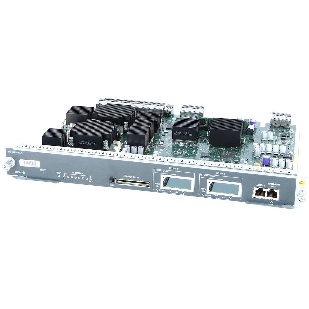 Cisco Catalyst 4500 E Series Supervisor Engine 6L-E, 2x10GE (X2) or 4x1GE (SFP), Console RJ-45