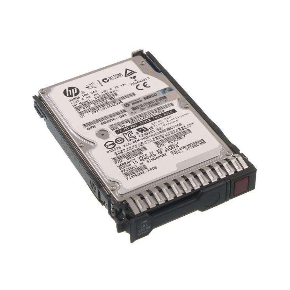 652564-B21 | HPE 300GB 10K 2.5" SAS 6Gb/s SC Enterprise HDD