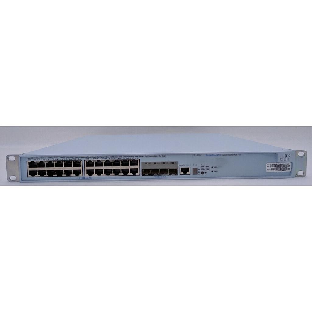 3COM Superstack 3 4500 PWR 26-Port Switch