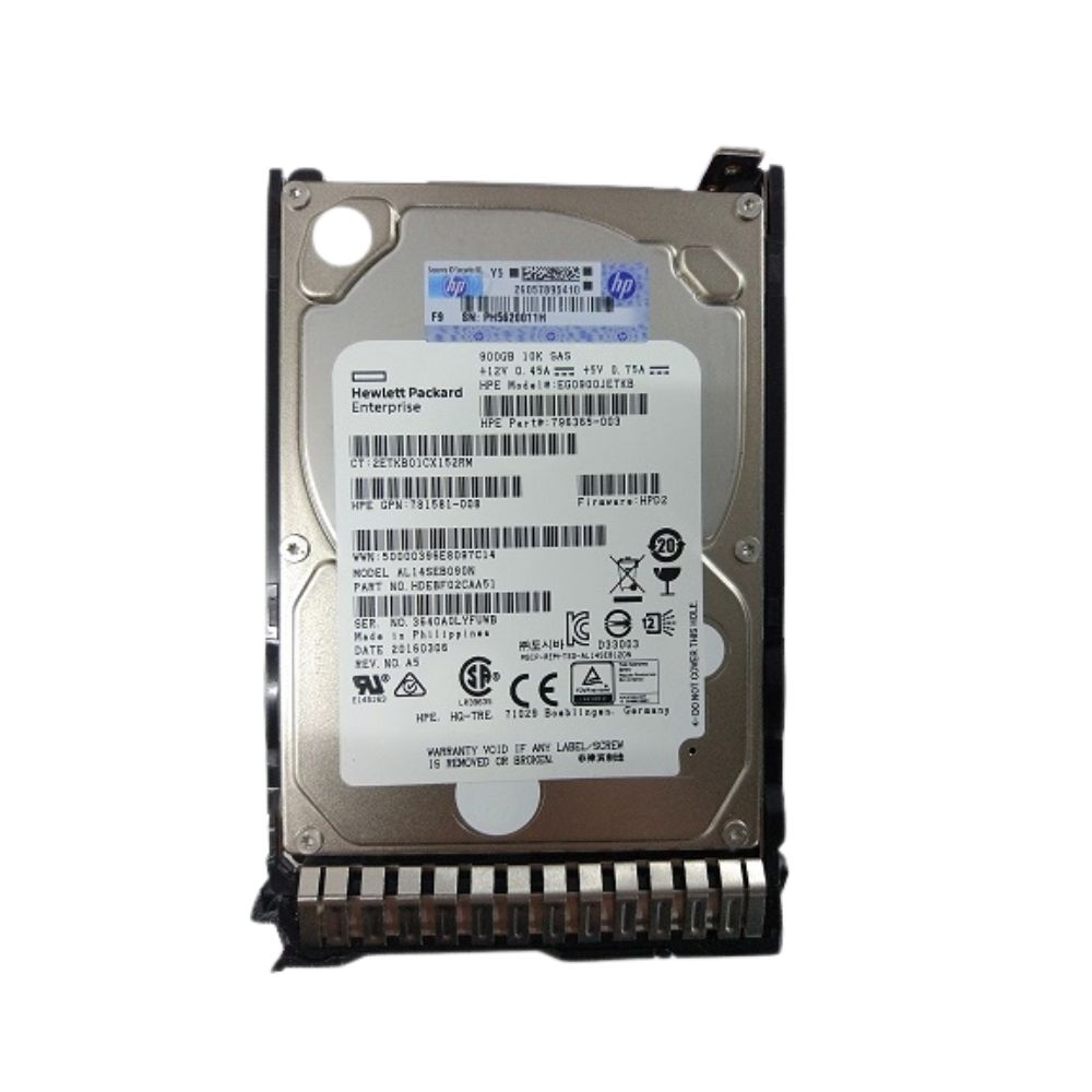875513-B21 | HPE 1.92TB SSD SATA 6Gb/s RI 2.5" Digitally Signed