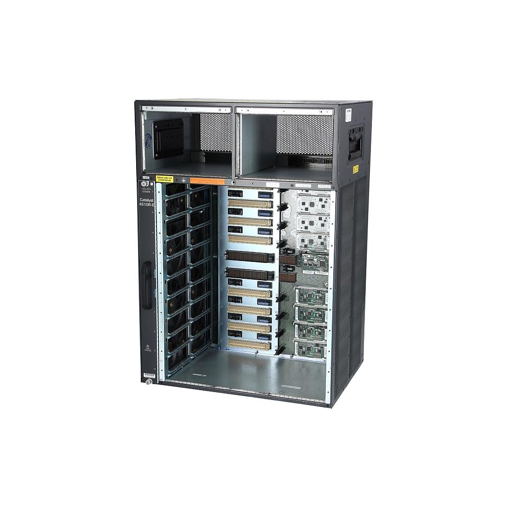WS-C4510R-E | Cisco Catalyst 4510R-E chasis 10 slots, sin PSU