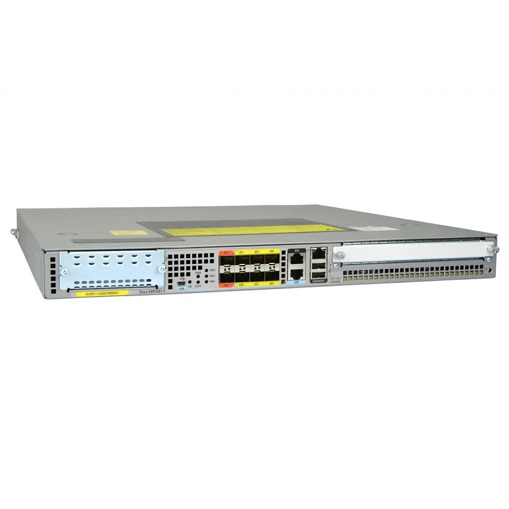 Cisco ASR 1001-X System, Crypto, 6 built-in GE, Dual AC P/S, Advanced  Enterprise License | MercadoIT
