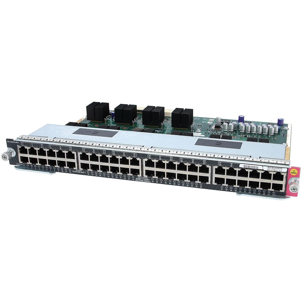 Cisco Catalyst 4500E Series 48-Port 802.3af PoE 10/100/1000 (RJ-45) Line Card