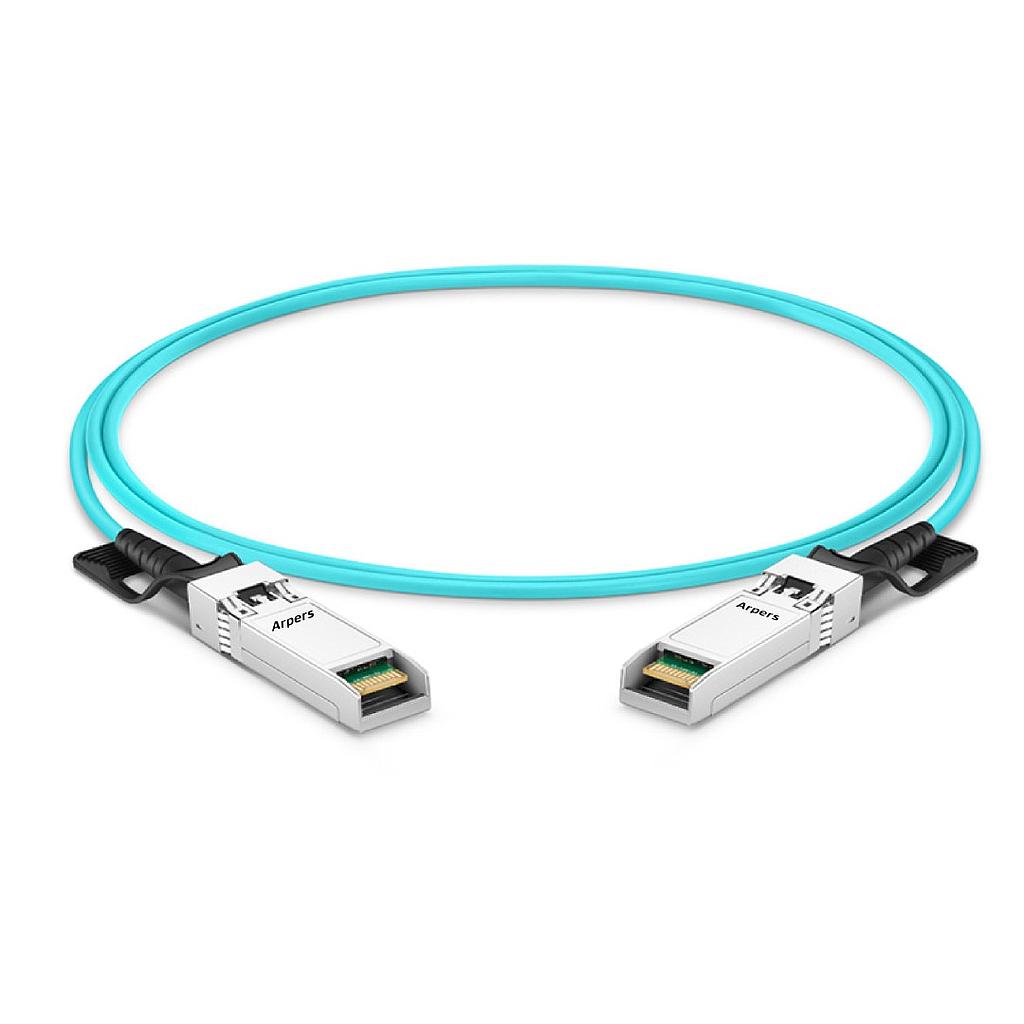 Arpers 10GBase-AOC SFP+, 10m, Cable óptico activo (AOC) compatible with Cisco