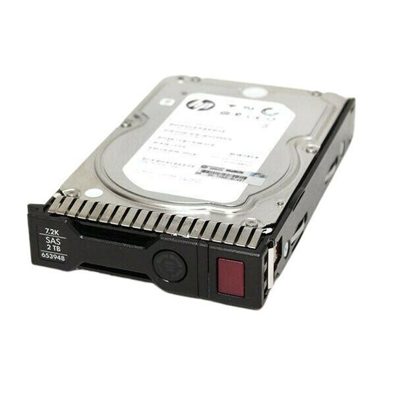 HPE 2TB 7.2K 3.5-inch SAS 6Gb/s SC Midline Hard Drive w/ caddy