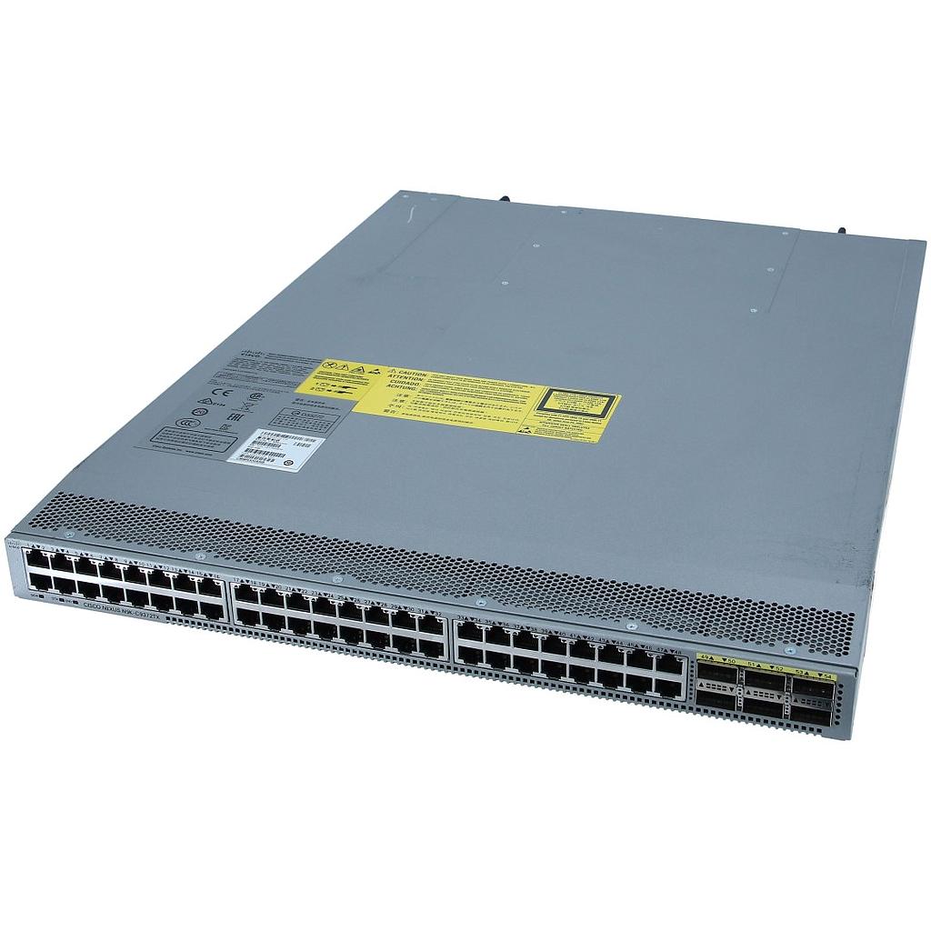 Cisco Nexus 9300 with 48p 100M/1/10G-T and 6p 40G QSFP+, Lan Base License