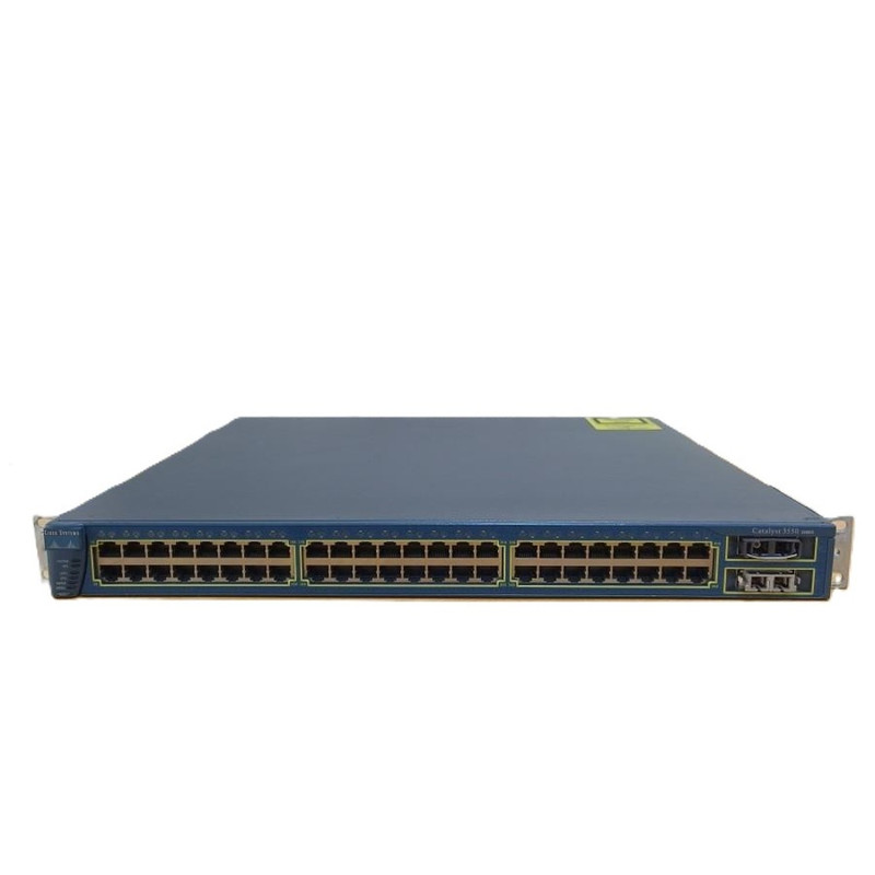 Cisco Catalyst C3550 Stackable 48 10/100 Ethernet ports &amp; 2 Gigabit Ethernet GBIC ports, Enhanced Multilayer Image software
