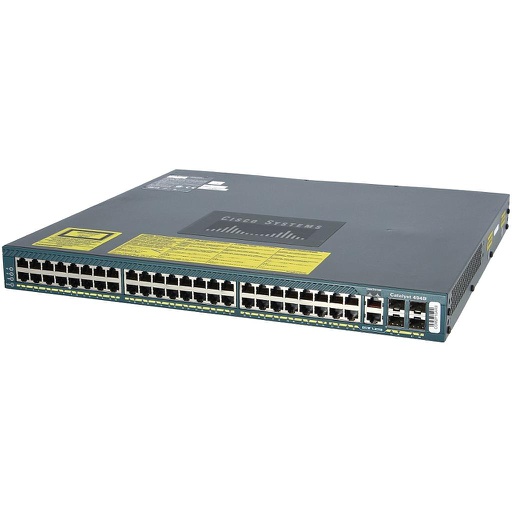 [WS-C4948] Cisco Catalyst 4948, 48 10/100/1000 ports, optional software image, optional power supplies, fan tray
