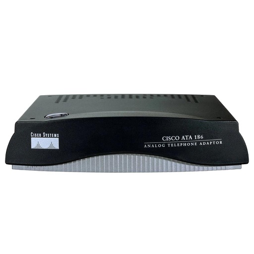[ATA186-I2-A] Cisco Analog Telephone Adaptor (ATA) 186 with complex impedance (270 ohm in series with 750 ohm and 150 NF in parallel)