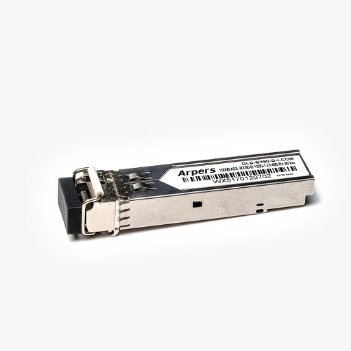 [GLC-BX80-D-I-COM] Arpers 1000BASE-BX80-D SFP  Tx1550nm/Rx1490nm  SMF 80km LC Simplex DOM for Cisco