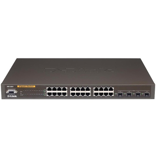 [DGS-3024] DGS-3024 | D-Link DGS-3024 24x GbE + 4x SFP Combo Switch